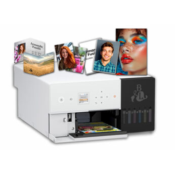 Minilab Photo Smart con esempi di ricordini stampati