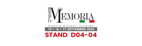 Memoria EXPO 2022 - Mostra articoli funerari. A Brescia dal 15 al 17 settembre 2022 - Stand D04-04