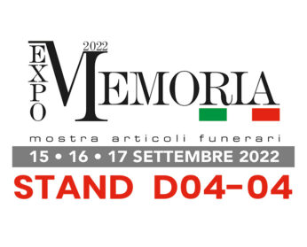 Memoria EXPO 2022 - Mostra articoli funerari. A Brescia dal 15 al 17 settembre 2022 - Stand D04-04